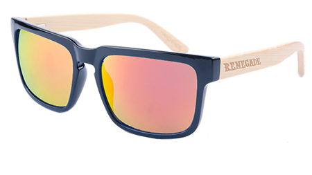 RENEGADE DESERT REVO RED SUNGLASSES