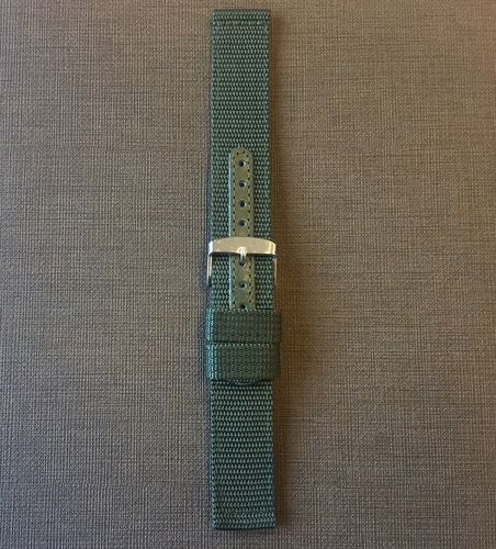 GREEN NYLON STRAP