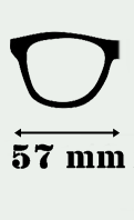 LENS WIDTH (FRAME INCLUDED)