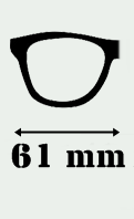 LENS WIDTH (FRAME INCLUDED)