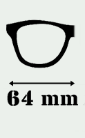 LENS WIDTH (FRAME INCLUDED)