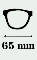 LENS WIDTH (FRAME INCLUDED)