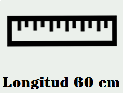 LONGITUD: 60 CM