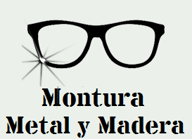 MONTURA METALICA Y PATILLAS DE MADERA