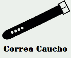 Correia de caucho