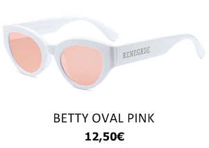 GAFAS DE SOL RENEGADE BETTY OVAL PINK