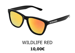 GAFAS DE SOL RENEGADE WILDLIFE RED