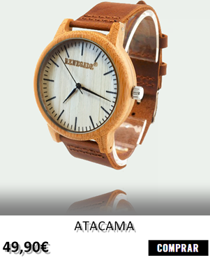 RELOJ DE MADERA RENEGADE ATACAMA