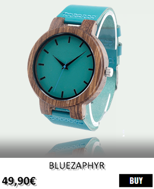 RELOJ DE MADERA RENEGADE BLUEZAPHYR