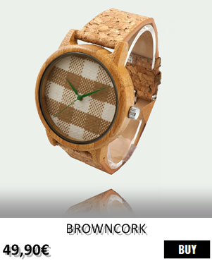 RELOJ DE MADERA RENEGADE BROWNCORK