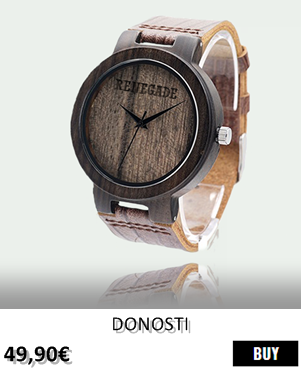 RELOJ DE MADERA RENEGADE DONOSTI