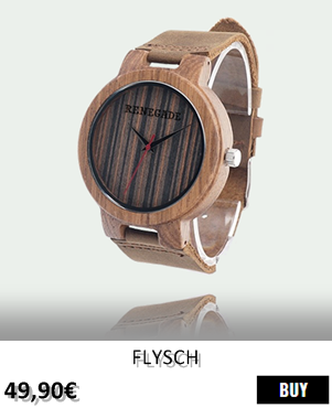 RELOJ DE MADERA RENEGADE FLYSCH