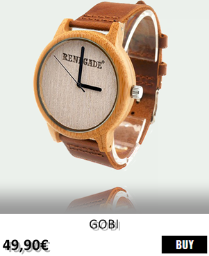 RELOJ DE MADERA RENEGADE GOBI