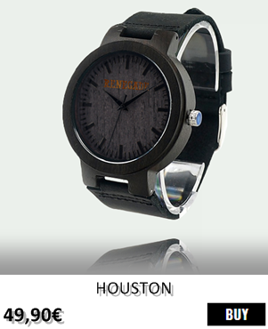 RELOJ DE MADERA RENEGADE HOUSTON