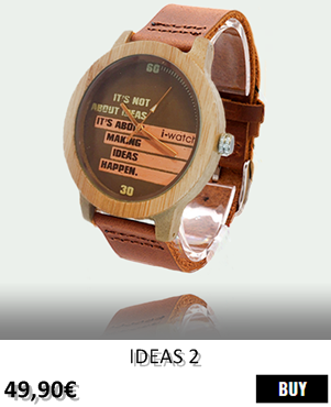 RELOJ DE MADERA RENEGADE IDEAS 2