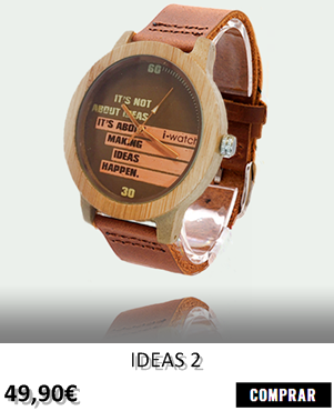 RELOJ DE MADERA RENEGADE IDEAS 2