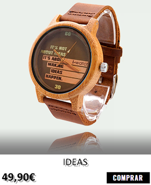 RELOJ DE MADERA RENEGADE IDEAS