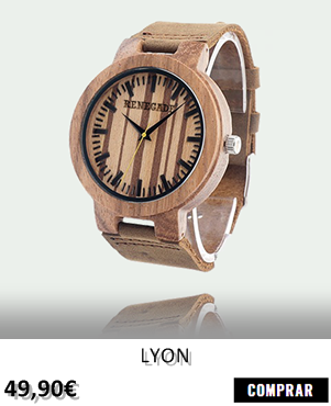 RELOJ DE MADERA RENEGADE LYON