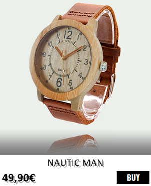 RELOJ DE MADERA RENEGADE NAUTIC MAN