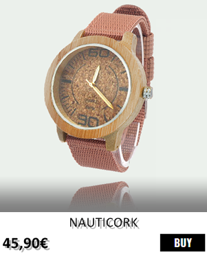 RELOJ DE MADERA RENEGADE NAUTICORK