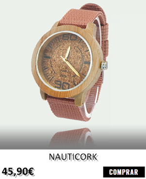 RELOJ DE MADERA RENEGADE NAUTICORK