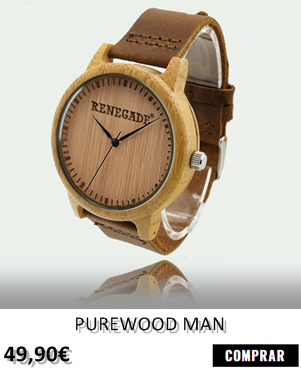 RELOJ DE MADERA RENEGADE PUREWOOD MAN