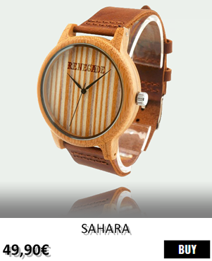 RELOJ DE MADERA RENEGADE SAHARA