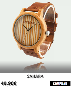 RELOJ DE MADERA RENEGADE SAHARA