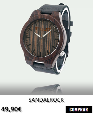 RELOJ DE MADERA RENEGADE SANDALROCK