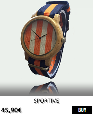 RELOJ DE MADERA RENEGADE SPORTIVE