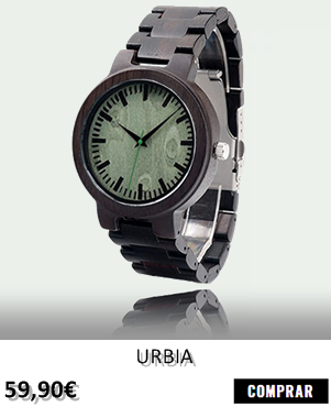 RELOJ DE MADERA RENEGADE URBIA