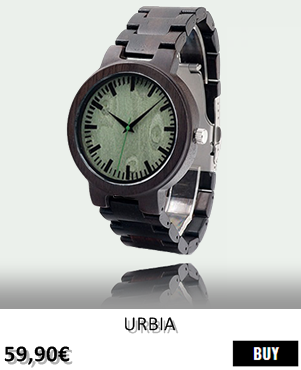 RELOJ DE MADERA RENEGADE URBIA