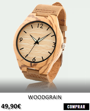 RELOJ DE MADERA RENEGADE WOODGRAIN